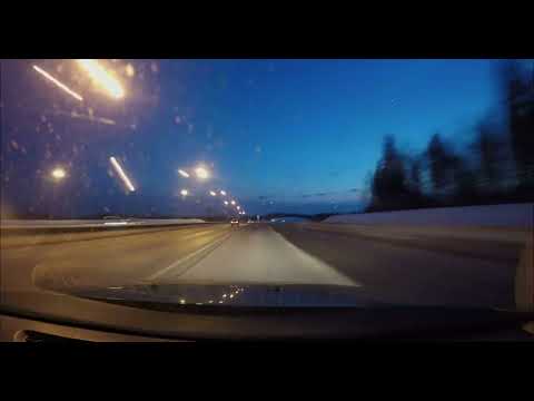 Видео: Дорога Горнозаводск-Пермь. Timelapse