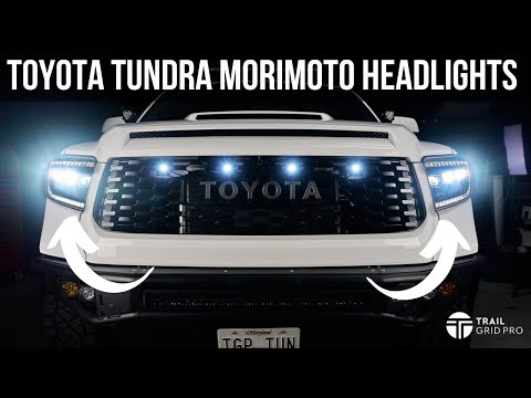 Видео: Установка светодиодных фар Morimoto XB в Toyota Tundra | Trail Grid Pro