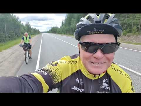 Видео: Велопрогулка Кандалакша - Полярные Зори.