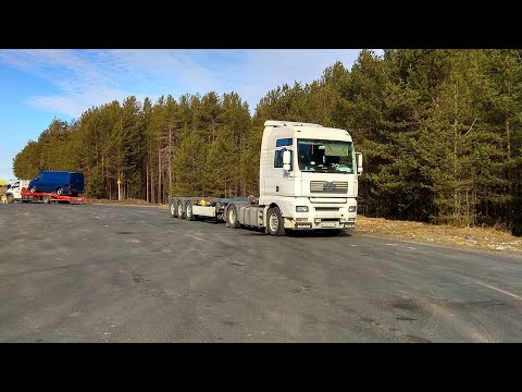 Видео: Выехал после ремонта,но МАН не сдаётся!!