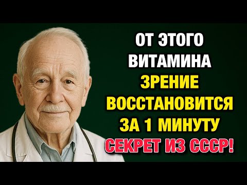 Видео: Закусывайте это перед сном — и глаза будут видеть, как в 20 лет!