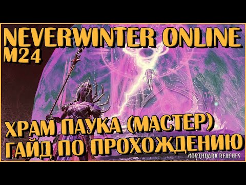 Видео: Храм Паука (Мастер): Гайд По Прохождению | Neverwinter Online | M24