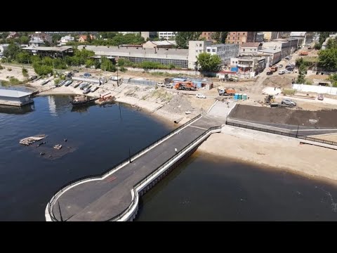 Видео: Саратов. Прогулка по новой набережной города Саратова.