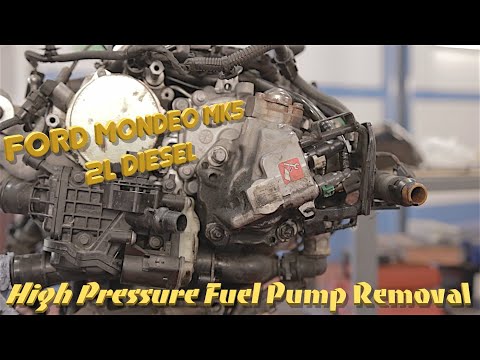 Видео: Снятие топливного насоса высокого давления, Ford Mondeo 5-го поколения и обрыв цепи ГРМ