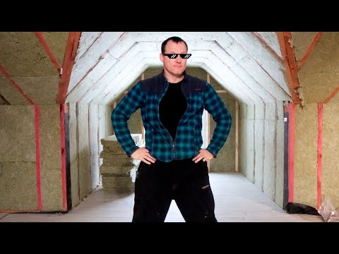 Видео: ЭТО СЛУЧИЛОСЬ! СЛОЖНОЕ УТЕПЛЕНИЕ ВТОРОГО ЭТАЖА!