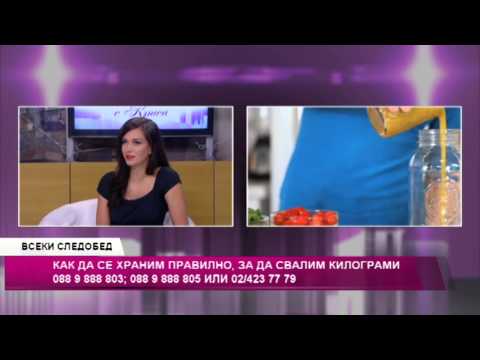 Видео: Руми Илиева за избора на хранителен режим - "Всеки следобед с Криси" - 03.06.2015