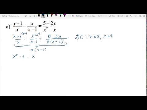Видео: 8 клас - Рационални изрази - Учебна тетрадка 2 - Архимед - стр. 26 зад. 2а