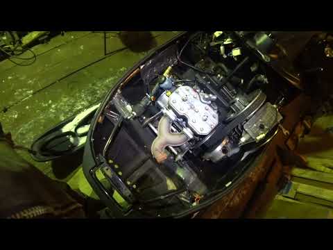 Видео: Тайга Атака, замена родного двс на к6а.