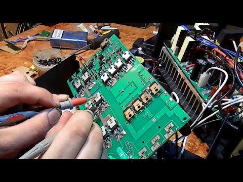 Видео: Поиск неисправностей инвертора от сибконтакта ИС-24-3000