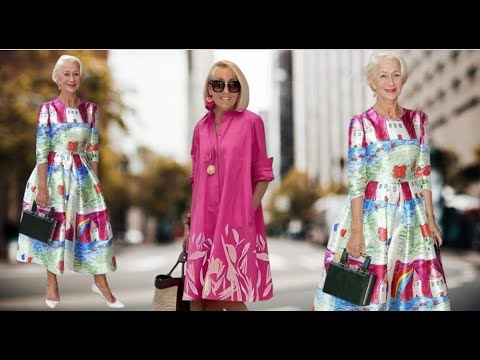 Видео: КРАСИВЫЕ ПЛАТЬЯ ДЛЯ ЖЕНЩИН СТАРШЕ 60 ЛЕТ💕BEAUTIFUL DRESSES FOR WOMEN OVER 60 YEARS OLD