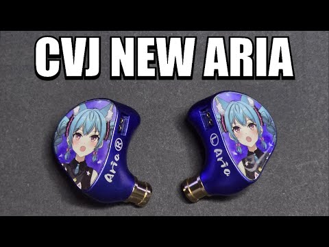 Видео: CVJ NEW ARIA  - Тот  случай, когда монодинамические наушники заставляют забыть о гибридах!
