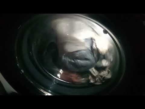 Видео: Стирка цветного.хлопок 40°С 1200об мин 