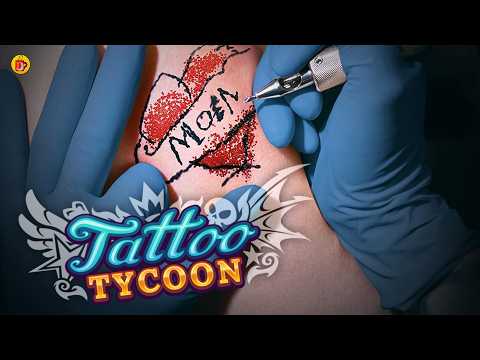 Видео: Как насчёт татуировки на лице? | Tattoo Tycoon (Часть 3)