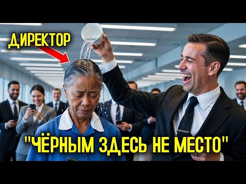 Видео: Мать Чёрного Гендиректора Проверила Сотрудников Под Видом Уборщицы — Шокированная, Уволила Их!