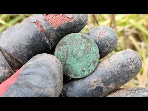 Видео: Десять медных монет на том же самом месте с GOLD HUNTER T90 после Tianxun TX-850