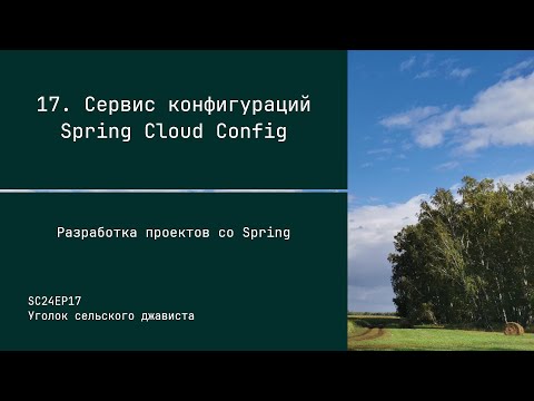 Видео: SC24EP17 Сервис конфигураций Spring Cloud Config - Разработка проектов со Spring