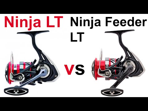 Видео: Сравнение Катушек Daiwa Ninja Feeder LT и Ninja LT