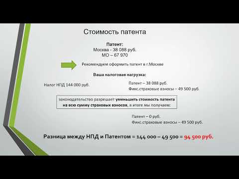 Видео: Как перейти с самозанятого на патент. Патент на такси и пассажирские перевозки.