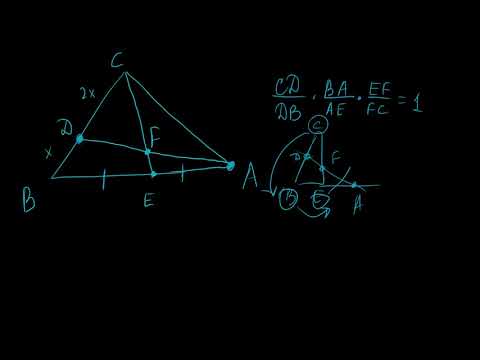 Видео: Планиметрия 2 | mathus.ru | отношение площадей, теорема Менелая