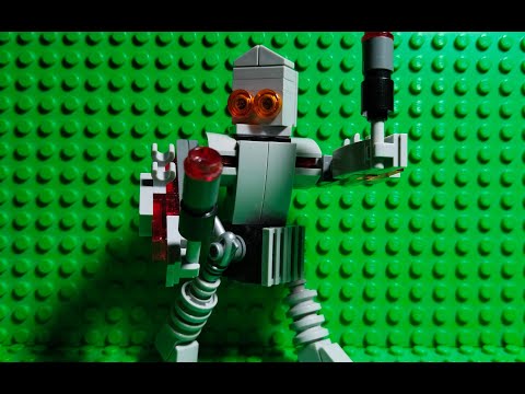 Видео: Lego самоделки: робот-гренадёр