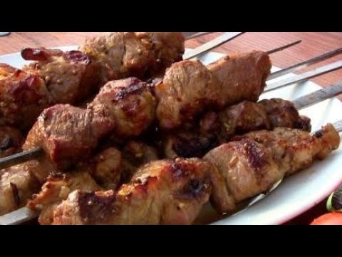 Видео: #Кабоб (Шашлык 30 минут мариновка.) Express kabob