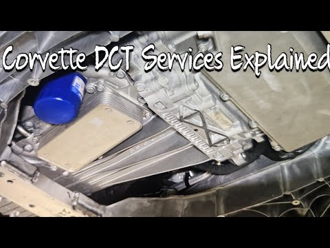 Видео: Подробное описание обслуживания DCT Corvette C8
