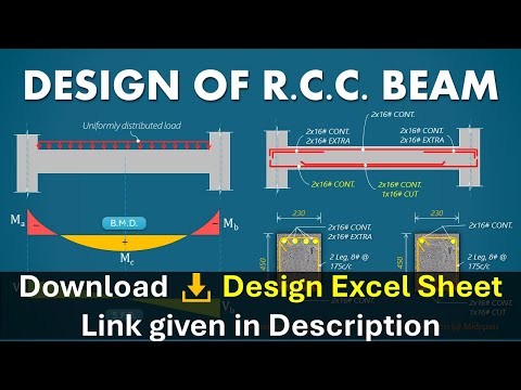 Видео: Проектирование железобетонной балки | Проектирование неподвижной балки | Проектирование балки | Н...