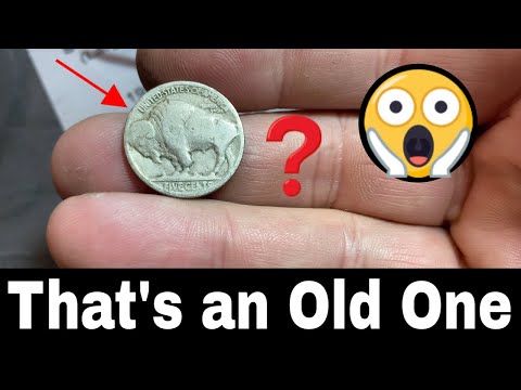 Видео: Старый никель Buffalo найден в банковских чеках! — Поиск никеля и заполнение альбома