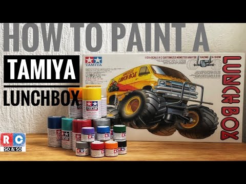 Видео: Как покрасить ланчбокс Tamiya