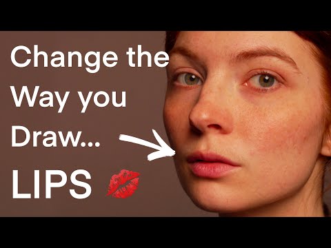Видео: Что вам нужно знать о рисовании губ 💋