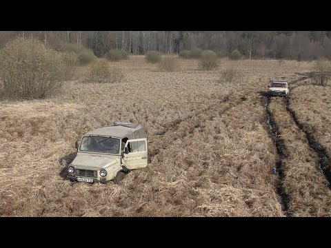 Видео: Такого никто не ожидал!!! Новый маршрут! ЛуАЗ с дизельным двигателем на бездорожье!!!