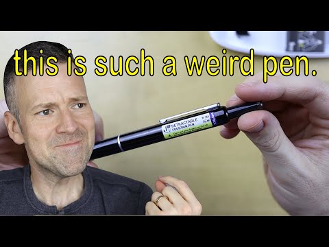Видео: Выдвижная перьевая ручка Writech: обзор художника