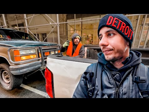 Видео: ГОРДЕЯ кинули на ТАЧКУ! ДЕТРОЙТ - самый криминальный город.