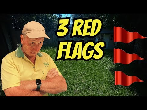 Видео: Три тревожных сигнала для клиентов, ухаживающих за газоном, которые я никогда не игнорирую после ...