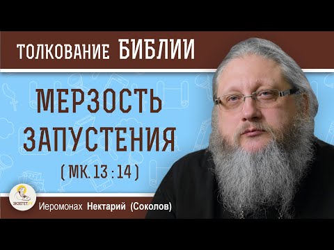 Видео: МЕРЗОСТЬ ЗАПУСТЕНИЯ (Мк.13:14). Иеромонах Нектарий (Соколов)