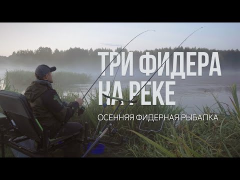 Видео: Ночная рыбалка на Немане. Три фидера, туман и осенняя атмосфера