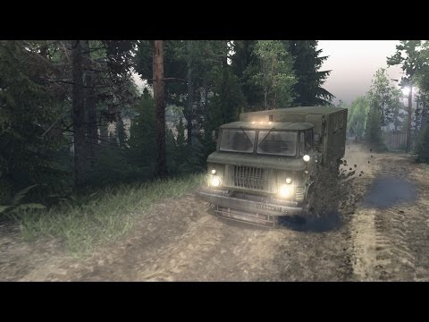 Видео: SpinTires обзор мода ( ГАЗ 66 Финал )