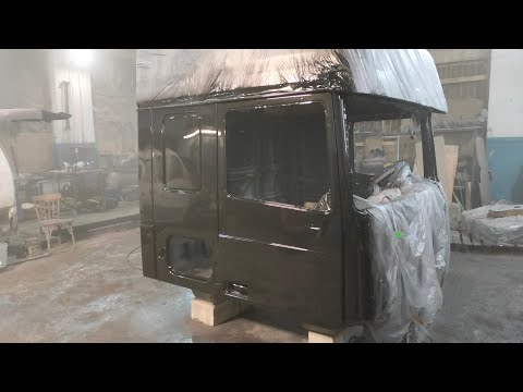 Видео: Покрасил кабину синего дафа #daf