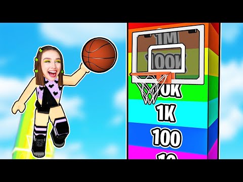 Видео: СДЕЛАЛА САМЫЙ МОЩНЫЙ ДАНК в ROBLOX ! 😱 ЗАКИДЫВАЮ МЯЧ В КОЛЬЦО Super Dunk Роблокс