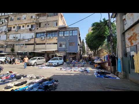 Видео: Барахолка в центре Нетании. Израиль.