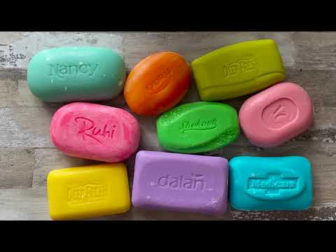 Видео: ASMR Soap cutting | Soap Carving|Резка мыла  | ASMR