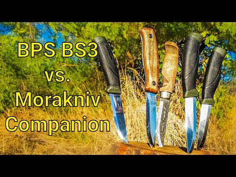 Видео: BPS BS3 та Mora Companion і при чому тут Marttiini?