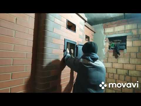 Видео: Банная печь с обращённым пламенем. Смотри и делай сам... Часть 2 (завершение работ)