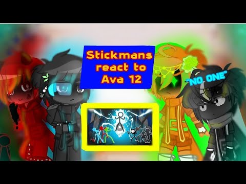 Видео: Stickmans react to AvA 12/// + mitsi \\ Реакция стикманов на анимацию против аниматора 12 // +митси