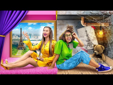 Видео: Бедная Студентка vs Богатая Студентка