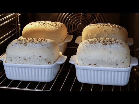 Видео: Немногие знают этот секрет 👌 Я нашла этот рецепт в старой французской газете! Полезный хлеб
