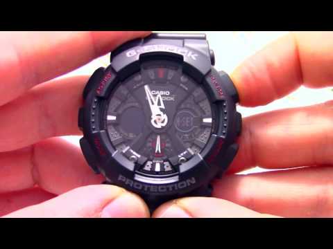 Видео: Часы Casio G-SHOCK GA-120-1A [GA-120-1AER] - Инструкция, как настроить от PresidentWatches.Ru