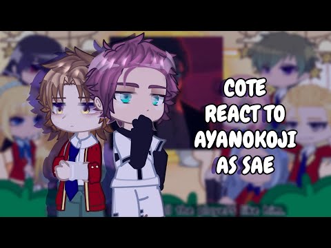 Видео: Реакция «Класса Элиты» на Аянокоджи в роли Саэ || Gacha React