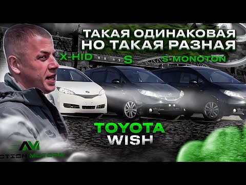 Видео: ВСЕ О КОМПЛЕКТАЦИЯХ TOYOTA WISH | ОБЗОР СТОЯНКИ