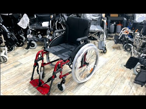 Видео: ИНВАЛИДНАЯ АКТИВНАЯ КРЕСЛО-КОЛЯСКА OTTO BOCK МОТУС CV